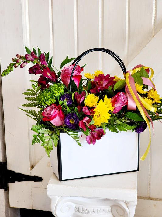 Floral Purse Arrangement