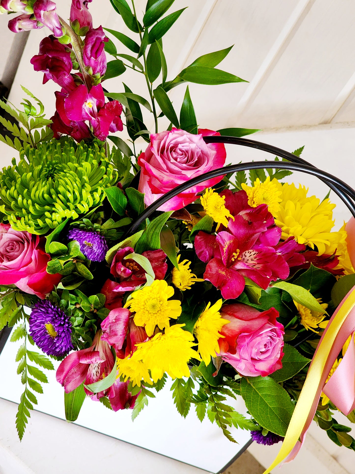 Floral Purse Arrangement