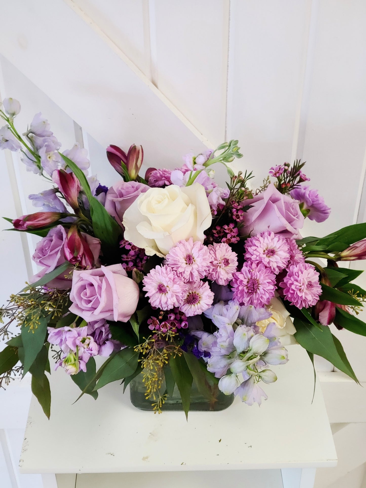 Sweet Pea Arrangement