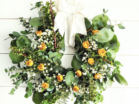 Fresh Eucalyptus Wreath Making Class