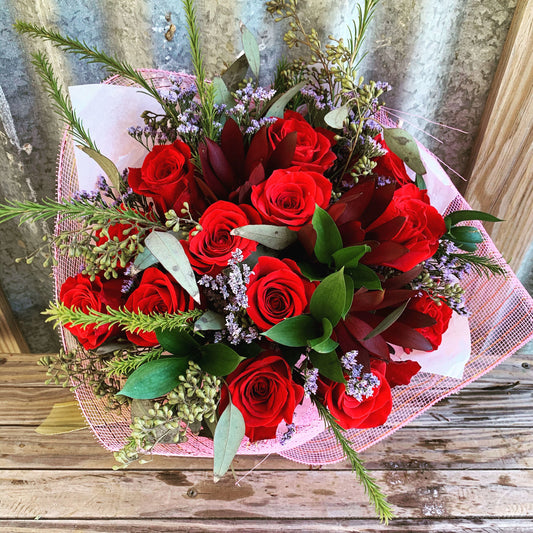 Handtied Rose Arrangement