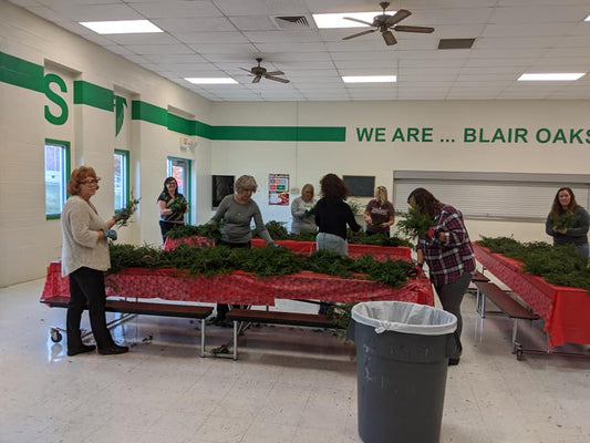 Fresh Christmas Wreath Making Class