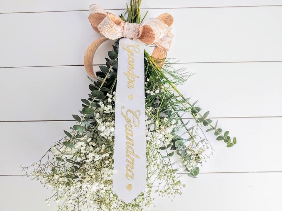 Fresh Memorial Eucalyptus Swag Arrangements