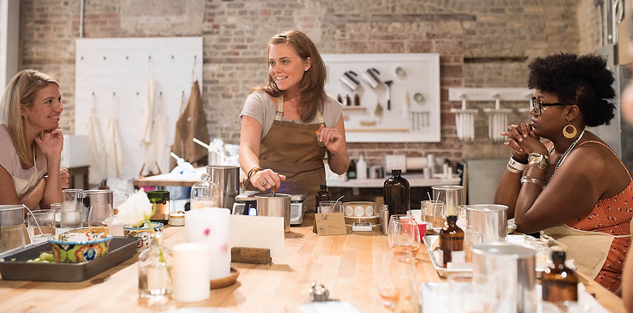 DIY Summer Candle Bar Class