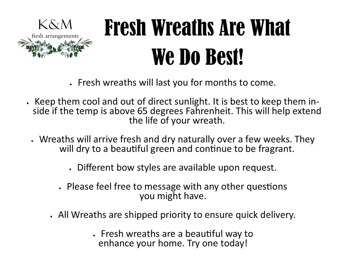 Fresh Eucalyptus Boxwood Wreath With Dried Pink Roses and Babies Breath, Green Wreath, Farmhouse Wreath, Rustic Wreath, Wedding Wreath