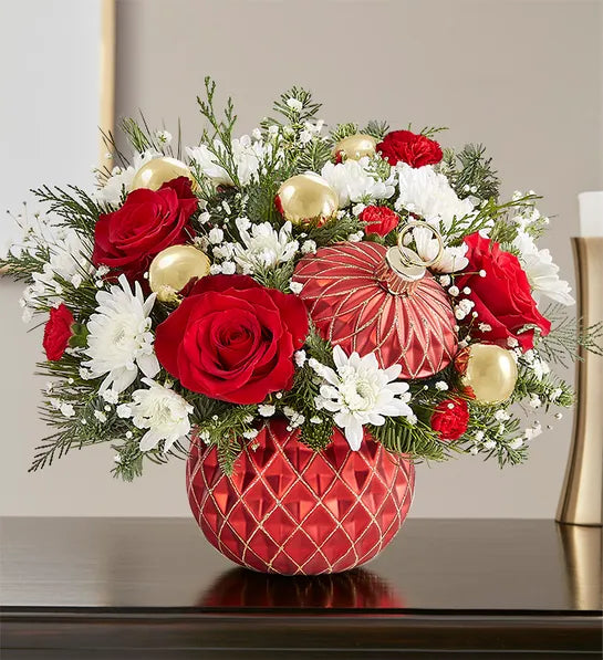 Christmas Ornament Arrangement
