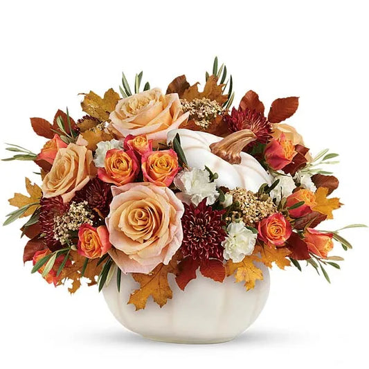 DIY Thanksgiving Pumpkin Centerpiece Class